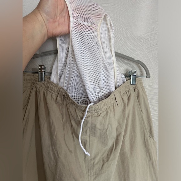 Columbia PFG Pants Omni-Shade Convertible Beige Hiking Trail Mens Sz XXL X 32L - Picture 9 of 9
